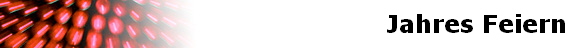 Jahres Feiern