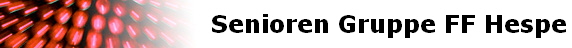 Senioren Gruppe FF Hespe